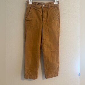 Everlane The Straight Leg Crop pants size 4